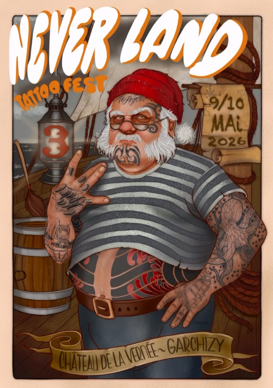 Nevers Land Tattoo Fest – 9 & 10 mai 2026 au Château de la Vernée
